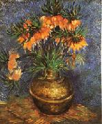 Vincent Van Gogh Imperial Crown Fritillaria in a Copper Vase USA oil painting reproduction